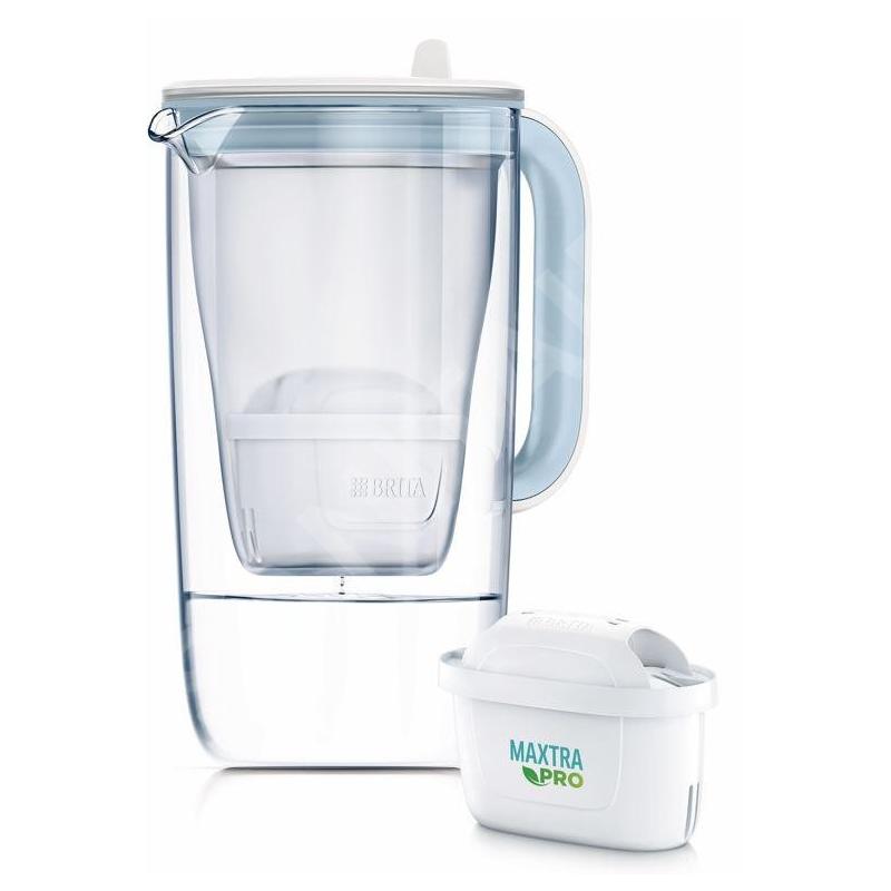 Brita Carafes - Carafe filtrante One, volume 2,5 l, filtre Maxtra Pro, verre/blanc 1050452 Brita Carafes - Carafe filtrante One, volume 2,5 l, filtre Maxtra Pro, verre/blanc 1050452