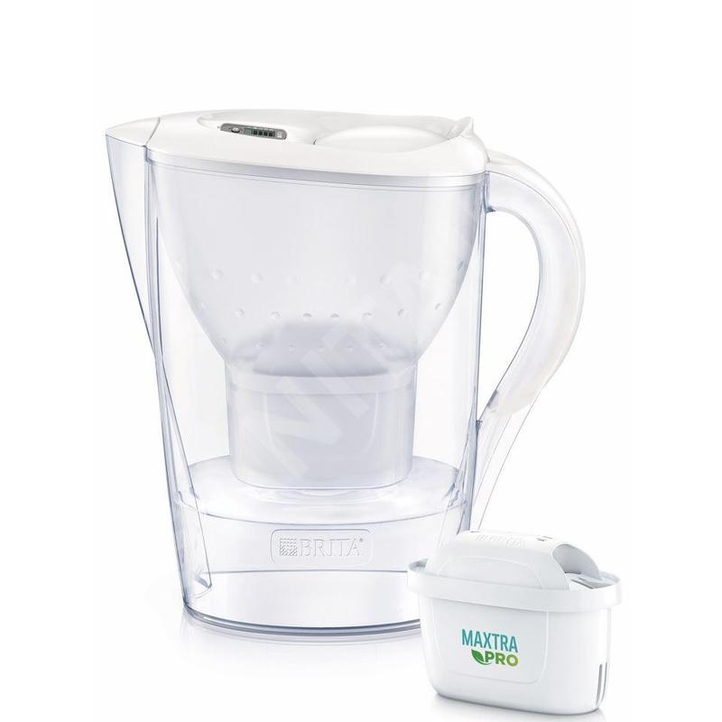 Brita Carafes - Carafe filtrante Marella Cool Memo, volume 2,4 l, filtre Maxtra Pro, blanc 1052789