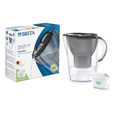 Brita Carafes - Carafe filtrante Marella Cool Memo, volume 2,4 l, filtre Maxtra Pro, graphite 1052794