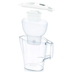 Brita Carafes - Carafe filtrante Aluna Cool Memo, volume 2,4 l, filtre Maxtra Pro, blanc 1052801
