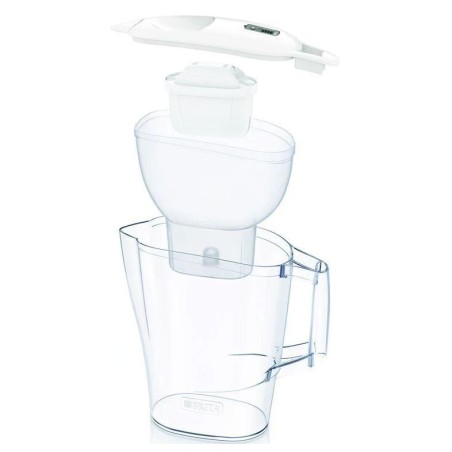Brita Carafes - Carafe filtrante Aluna Cool Memo, volume 2,4 l, filtre Maxtra Pro, blanc 1052801