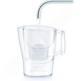 Brita Carafes - Carafe filtrante Aluna Cool Memo, volume 2,4 l, 3x filtre Maxtra Pro, blanc 1053054