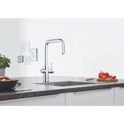 Grohe Blue Home - Mitigeur d’évier Connected, avec unité réfrigérante et filtration, chrome 31543000