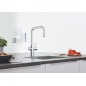 Grohe Blue Home - Mitigeur d’évier Connected, avec unité réfrigérante et filtration, chrome 31543000 Grohe Blue Home - Mitigeur d’évier Connected, avec unité réfrigérante et filtration, chrome 31543000