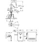 Grohe Blue Professional - Mitigeur d’évier avec unité réfrigérante et filtration, douchette extractible, chrome 31325002