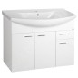 Aqualine Zoja - Meuble lavabo 933x740x345 mm, blanc 51094A Aqualine Zoja - Meuble lavabo 933x740x345 mm, blanc 51094A