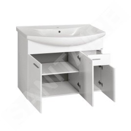 Aqualine Zoja - Meuble lavabo 933x740x345 mm, blanc 51094A