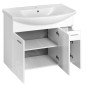 Aqualine Zoja - Meuble lavabo 825x740x343 mm, blanc 51083A Aqualine Zoja - Meuble lavabo 825x740x343 mm, blanc 51083A