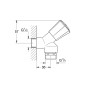 Grohe Costa L - Robinet de raccord pour machine à laver, chrome 30008001