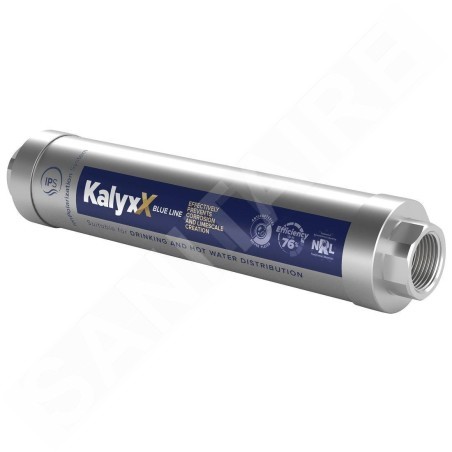 Sapho Swiss Aqua - Adoucisseur d'eau IPS Kalyxx BlueLine G 1/2, inox IPSKXG12