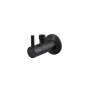 Alcadrain Tapkraan - Vanne d'angle avec filtre 1/2 "x 3/8", noir/mat ARV001-BLACK