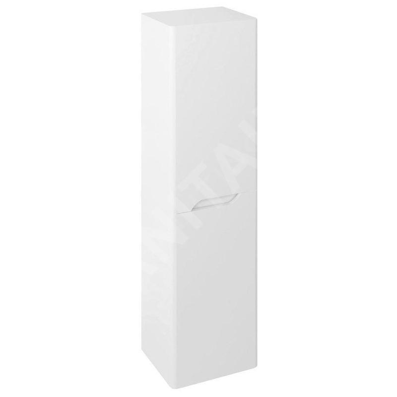 Sapho Mediena - Meuble colonne 350x1380x300 mm, blanc mat/blanc mat MD350