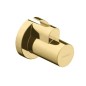 Hansgrohe Robinets d’angle - Câche-tête, or poli 13950990