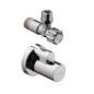 Hansgrohe Robinets d’angle - Soupape d’angle avec capuchon, chrome 13954000