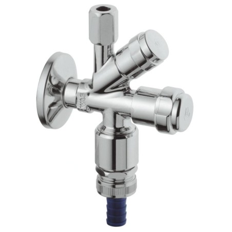 Grohe Eggemann - Vanne d'équerre combi WAS, chrome 41082000