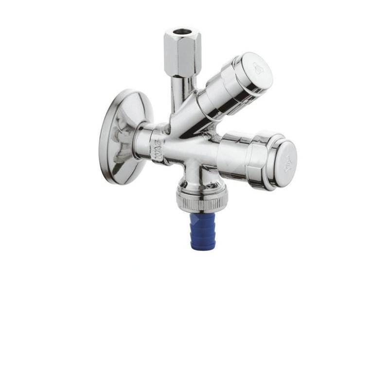 Grohe Eggemann - Soupape d'angle combinée WAS originale, chrome 41070000