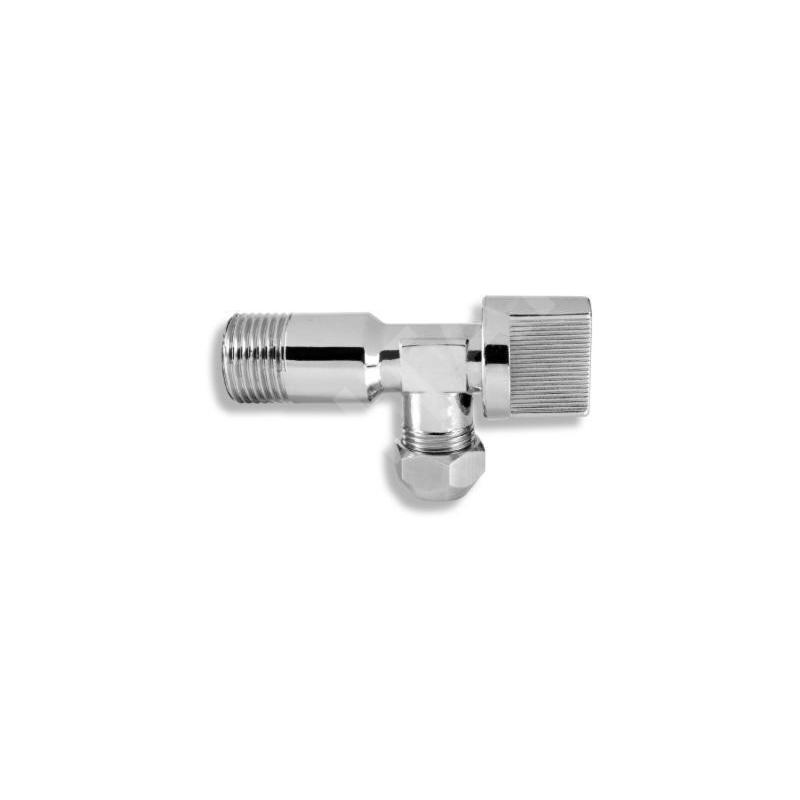 Novaservis Robinets d’angle - Vanne d'angle sans filtre 1/2" x 1/2", chromé CF3003/15