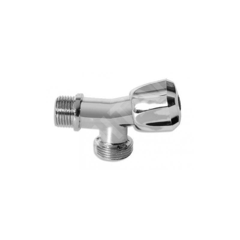 Novaservis Robinets d’angle - Vanne de lavage non ronde 1/2" x 3/4", chromée CF3017