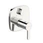Hansa Designo - Mitigeur de baignoire encastré, avec inverseur pour 2 sorties, chrome 81119593