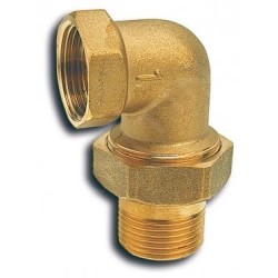 Novaservis Matériel de plomberie - Raccords de chauffage 90 avec joint plat 3/8 FT210/10