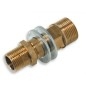 Novaservis Matériel de plomberie - Extension 1/2" x 3/4" 75 mm, laiton FT214/75