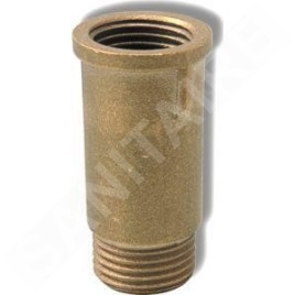 Novaservis Matériel de plomberie - Rallonge 3/8" x 10 mm, laiton FT216/1010
