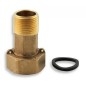 Novaservis Matériel de plomberie - Jeu de raccords d'étanchéité pour compteur d'eau 2pcs 1/2" FT229/15