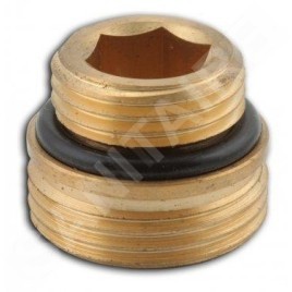 Novaservis Matériel de plomberie - Adaptateur pour raccord de radiateur 1/2x3/4", laiton RA402/1520
