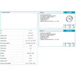 Novaservis Matériel de plomberie - Thermomètre 63 mm, 1/2", axial T63120A
