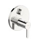 Hansa Designo - Mitigeur de baignoire encastré, avec inverseur pour 2 sorties, chrome 81113563