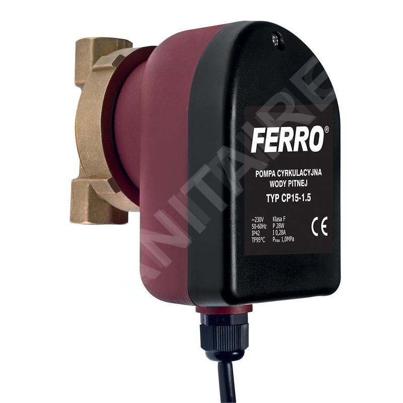 Novaservis Matériel de plomberie - Pompe de circulation Webermann CP15 - 1,5, pour eau chaude W0101