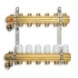 Novaservis Matériel de plomberie - Collecteur avec vannes de contrôle, thermostatiques et mécaniques, 7 circuits RZ07S