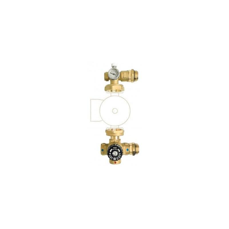 Novaservis Accessoires - Ensemble pour collecteur de chauffage au sol, 1", sans pompe GM-WP