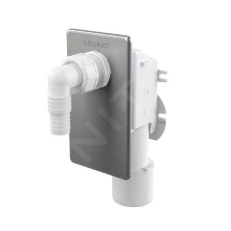 Alcadrain Siphons - Siphon pour lave-linge, plastique/acier inoxydable APS3