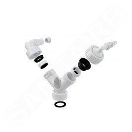 Alcadrain Accessoires - Coude double G1"/8-23 P149Z