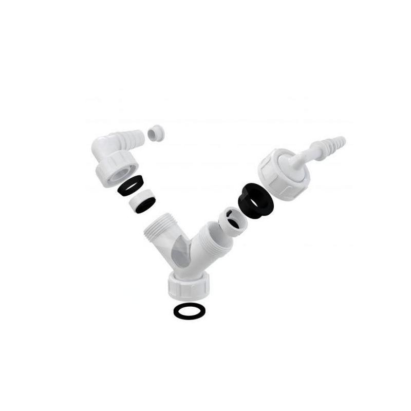 Alcadrain Accessoires - Coude double G1"/8-23 P149Z