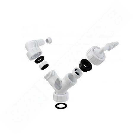 Alcadrain Accessoires - Coude double G1"/8-23 P149Z