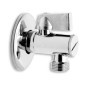 Novaservis Robinets d’angle - Vanne d'angle avec filtre, aluminium/chrome CF3008/10