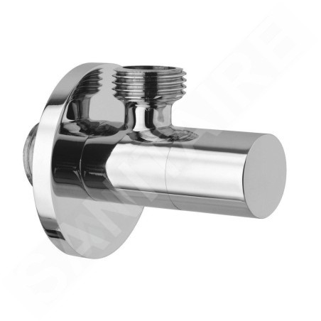 Sapho Robinets d’angle - Vanne d’angle avec rosace, chrome SL011