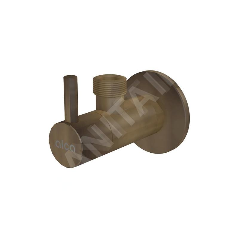 Alcadrain Tapkraan - Vanne d'angle avec filtre, bronze antique ARV003-ANTIC