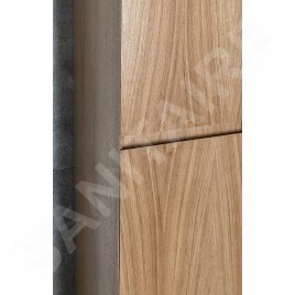 Sapho Filena - Armoire, 350x1400x300 mm, 2 portes, chêne FID3540D
