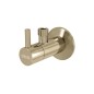 Alcadrain Tapkraan - Soupape d'angle avec filtre, or brillant ARV001-G-P