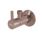 Alcadrain Tapkraan - Soupape d'angle avec filtre, or rouge brillant ARV001-RG-P