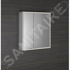 Sapho Batu - Armoire miroir avec éclairage LED, 600x710x150 mm, blanc 1141120