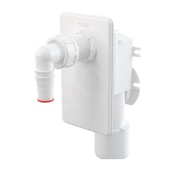 Alcadrain Siphons - Siphon de lave-linge, encastré, blanc APS4