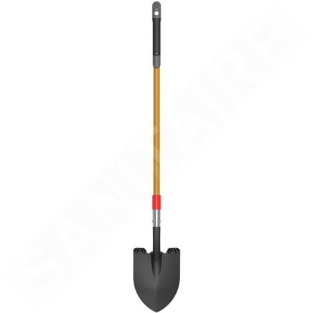 Caterpillar Outils - Pelle bêche pointue, poignée plate antidérapante J10-200