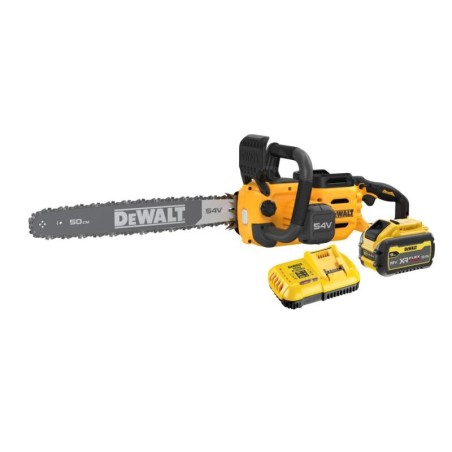 DeWALT Outillage - Tronçonneuse 54V AKU 50 cm, 1x batterie 9,0 Ah FLEXVOLT, chargeur DCMCS575X1