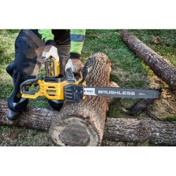 DeWALT Outillage - Tronçonneuse 54V AKU 50 cm, 1x batterie 9,0 Ah FLEXVOLT, chargeur DCMCS575X1