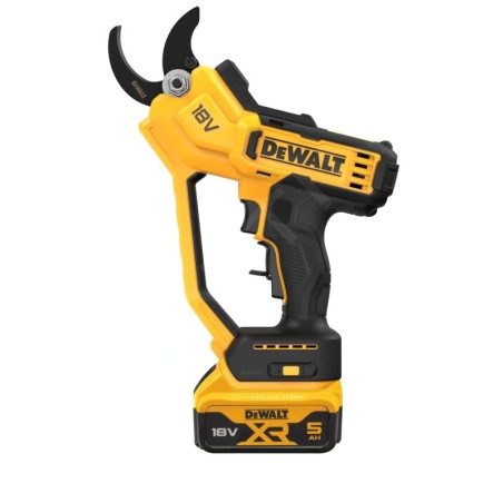 DeWALT Outillage - Sécateur sans fil 18V, 1 batterie 5.0 Ah XR, chargeur DCMPP568P1
