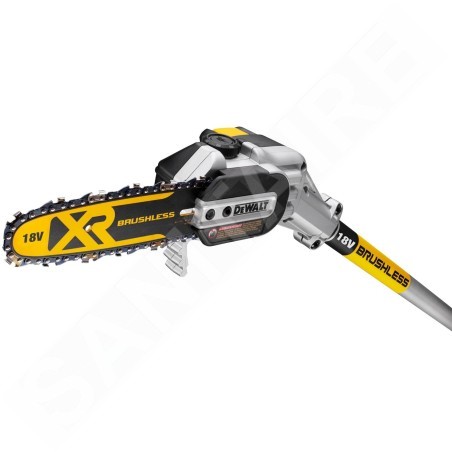 DeWALT Outillage - Élagueuse sur perche XR 18V, batterie 5 Ah DCMPS567P1